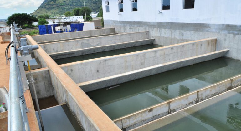 Trinkwasseraufbereitungsanlage mit ALMA BHU LHPS und der ALMA BHU MMF